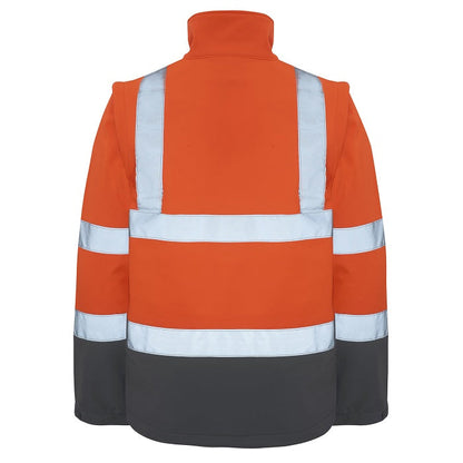 Rainbird 8430 Landy Soft Shell HiVis Jacket