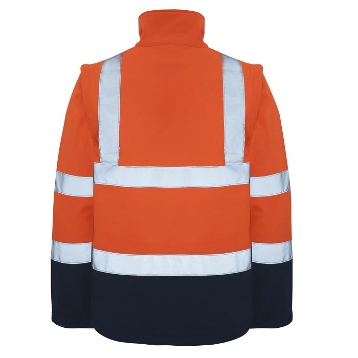 Rainbird 8430 Landy Soft Shell HiVis Jacket