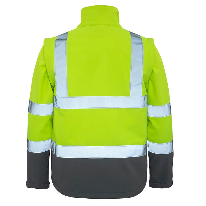 Rainbird 8430 Landy Soft Shell HiVis Jacket