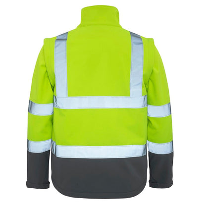 Rainbird 8430 Landy Soft Shell HiVis Jacket