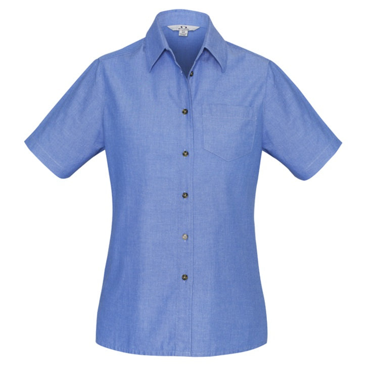 Biz Collection LB6200 Chambray Ladies S/S Shirt