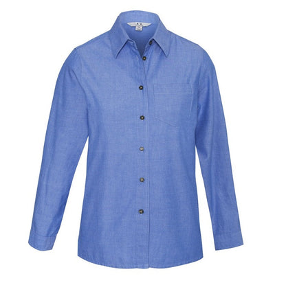 Biz Collection LB6201 Chambray Ladies L/S Shirt