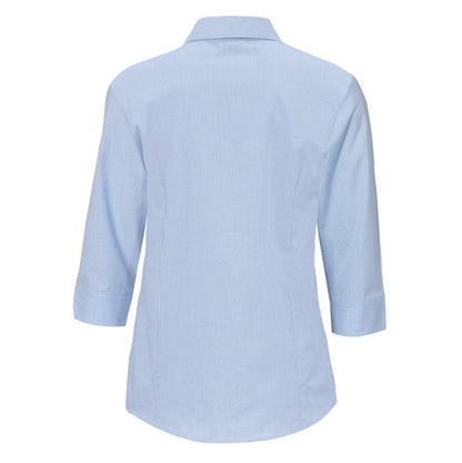 Biz Collection LB8200 Micro Check Ladies 3/4 Shirt