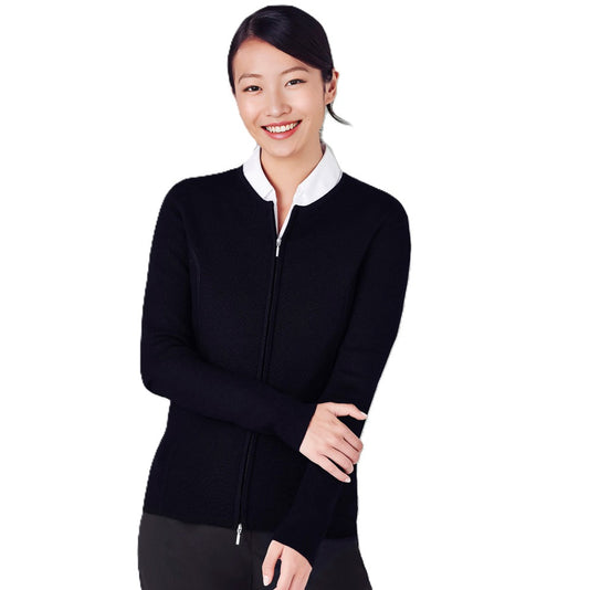 Biz Collection LC3505 Womens 2-Way Zip Cardigan