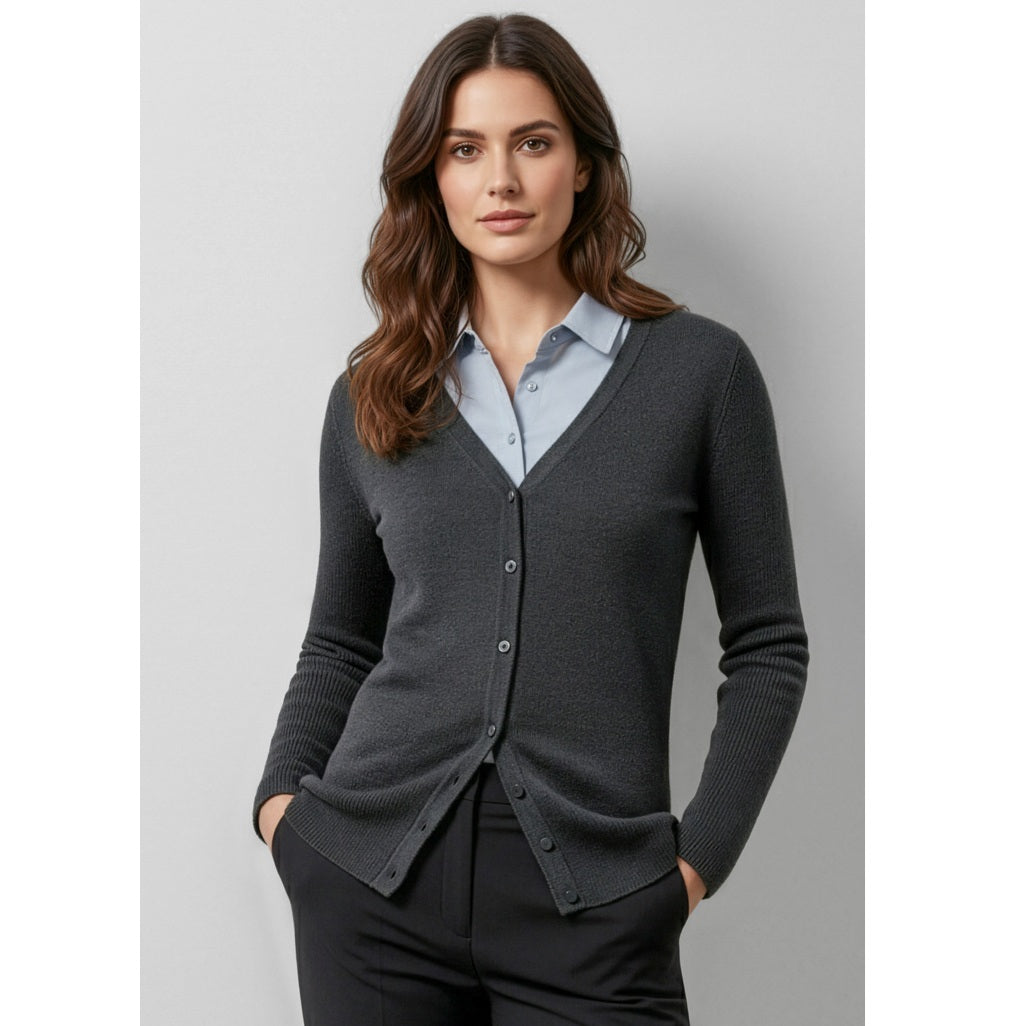 Biz Collection LC417L Ladies Milano Knit Cardigan