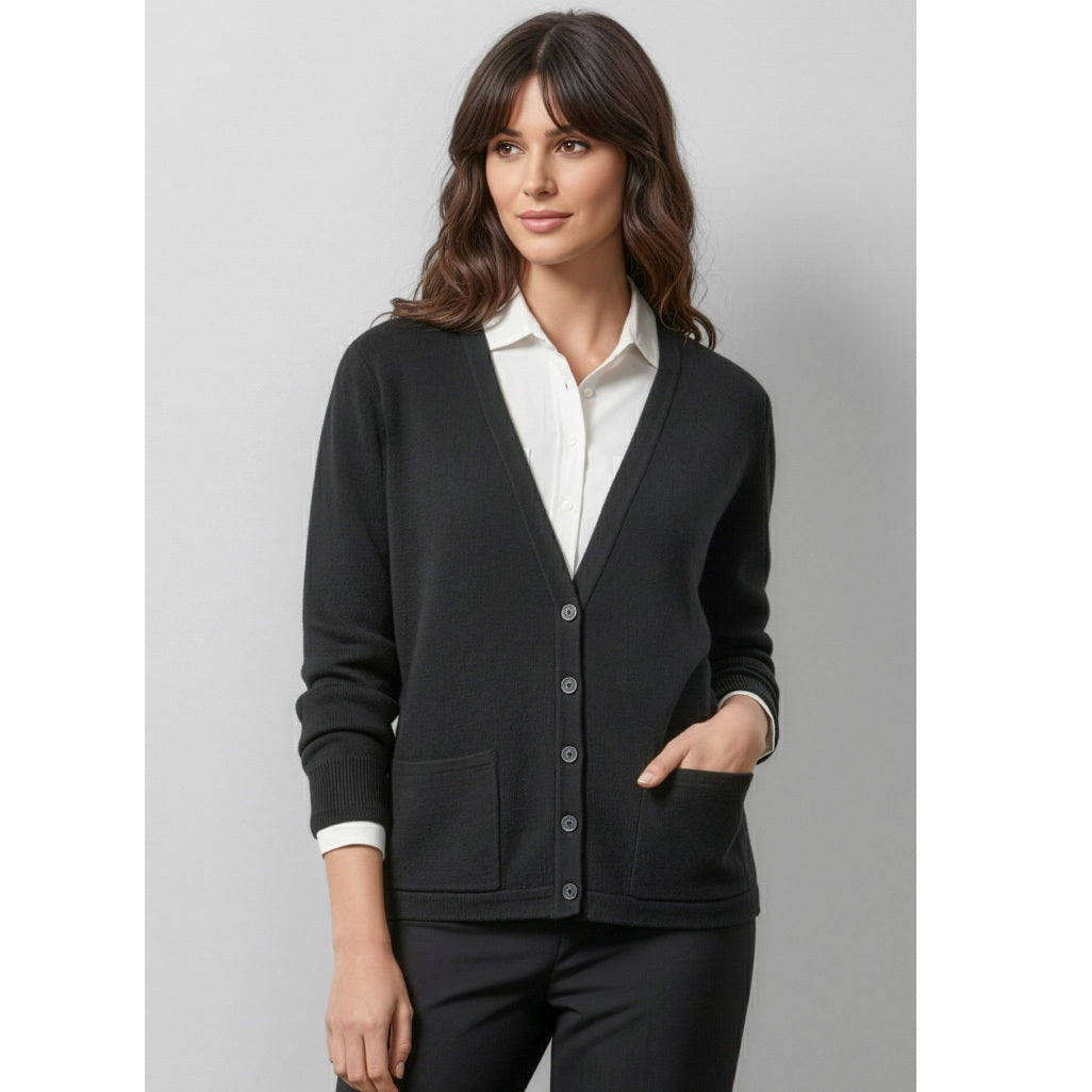Biz Collection LC8008 Ladies Woolmix Knit Cardigan