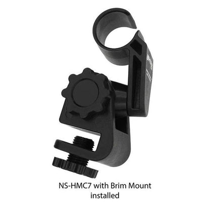 Maxisafe LNS-HMC7 Multi-Angle Helmet Mount for Accessory Slot or Brim