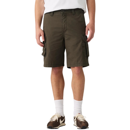 Levis 007W7 Fishing Cargo Shorts - Komodo Green Colour, Front View