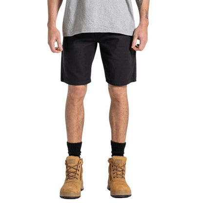 Mens Black, long wearing worksite clothing, rugged workwear, Levis 505 75484 Regular Fit Workwear Utility Shorts