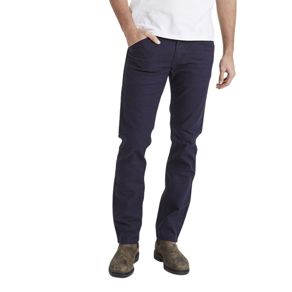 Mens navy Blue Ink nightwatch blue, Slim straight leg design, durable canvas Levis 511 Slim Fit Workwear Utility Pants 58828