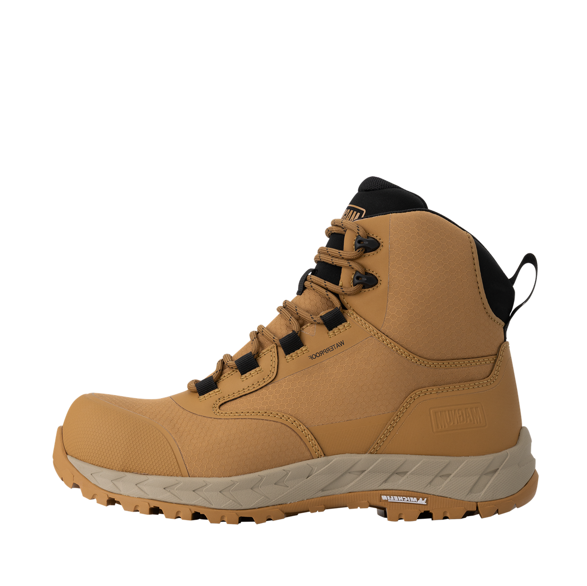 Wheat coloured lightweight waterproof zip sided Magnum MPLS6W Precision Max LiteSpeed 6.0 SZ CT WPI
