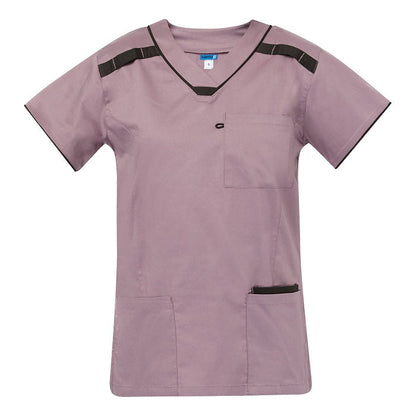 Medi 8 M88026 Womens Stretch Scrub Top