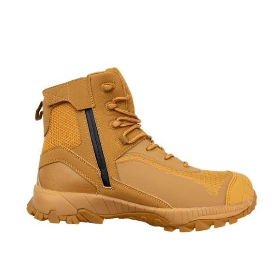 Munka MFM24206 Renew High Composite Cap Safety Boots -Wheat  work boots 