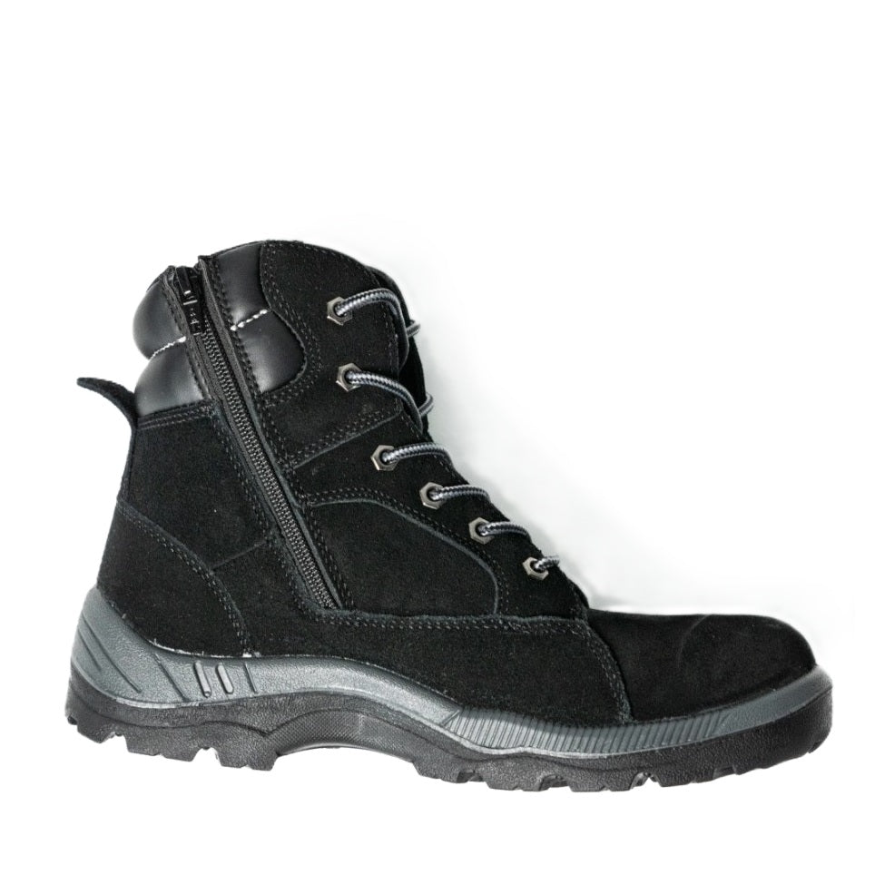 Munka MFW21166 DISCONTINUED Protective Girder Zip Safety Boots - Black