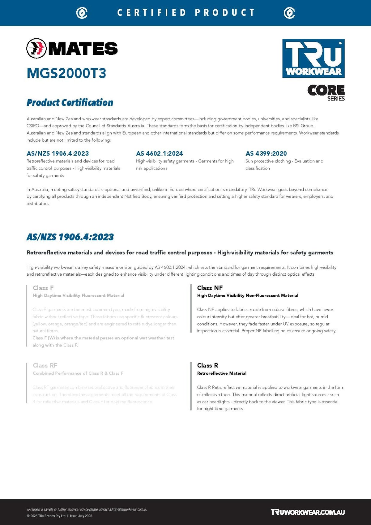 Specification