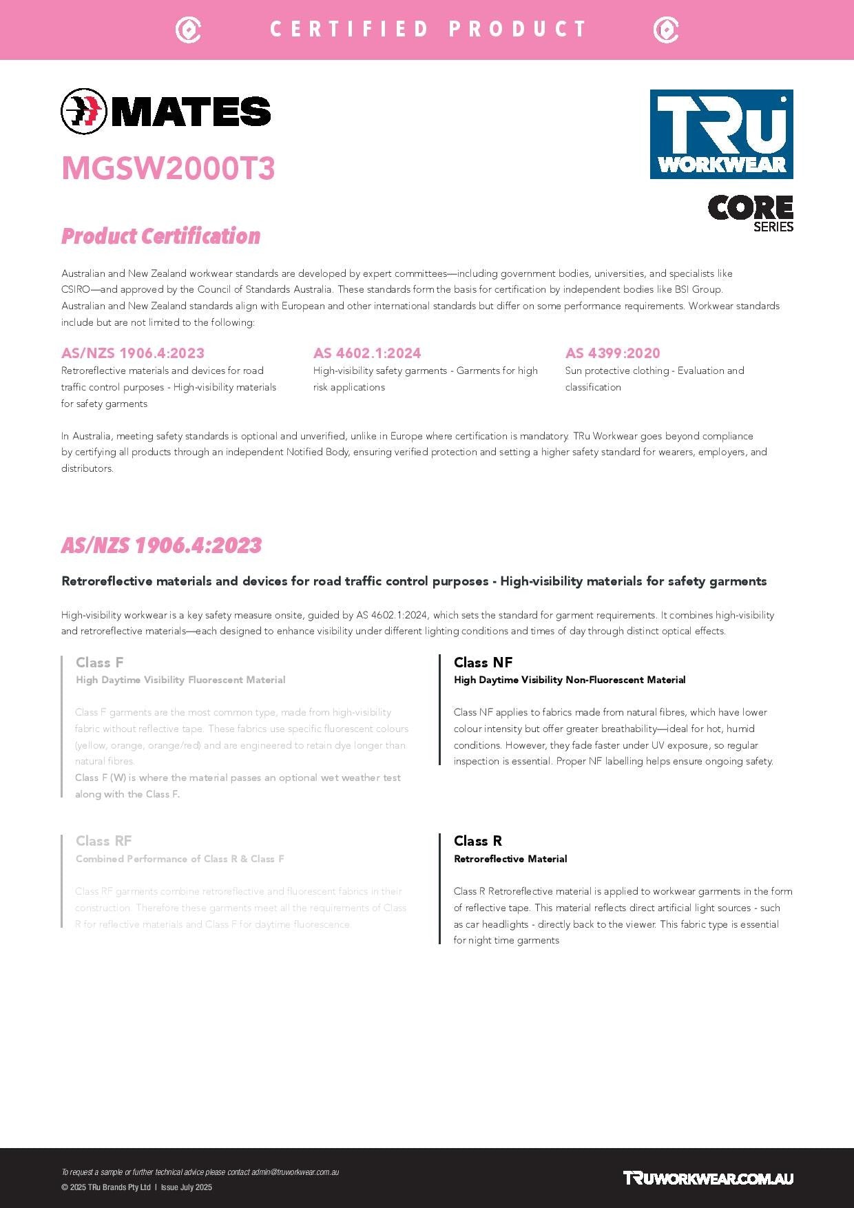 Specification