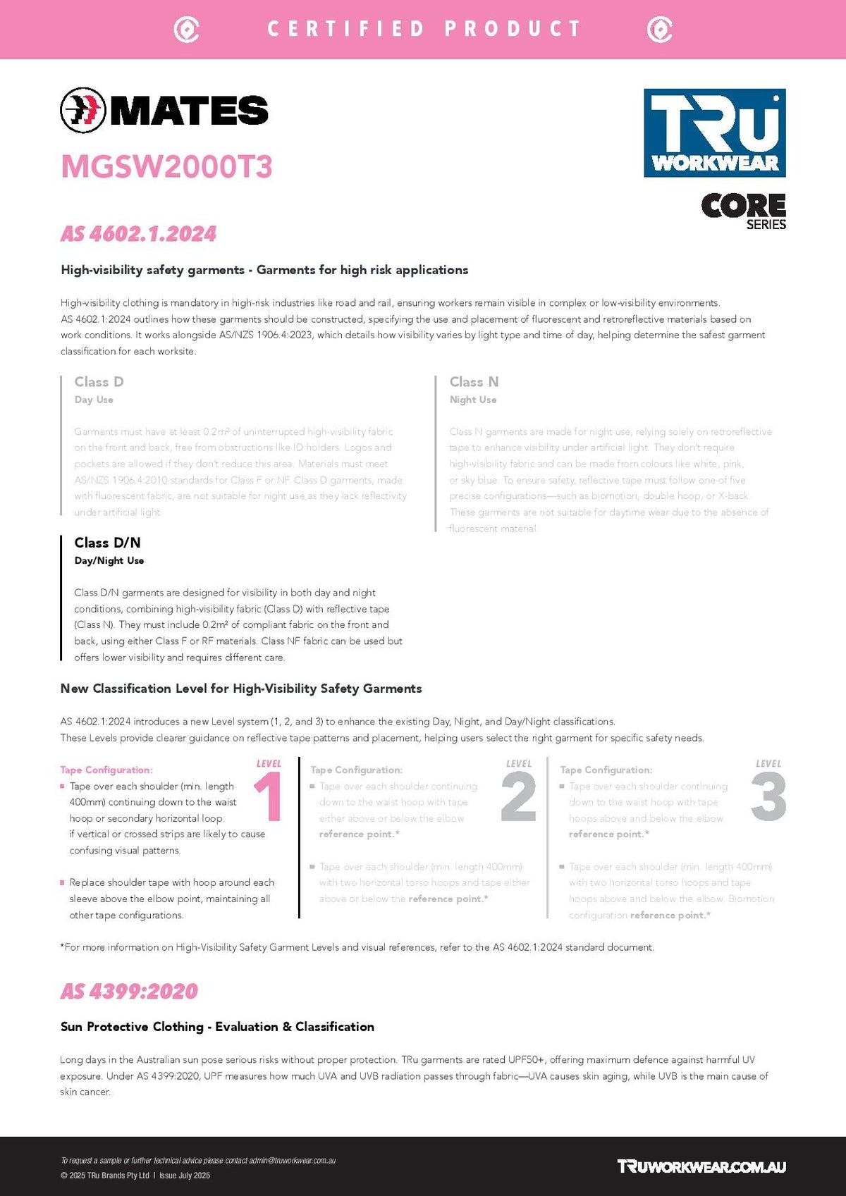 Specification