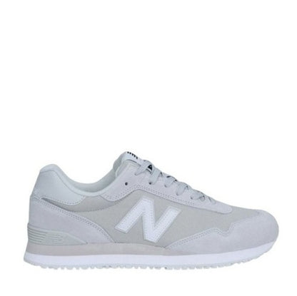 Grey and White New Balance WID515SR Ladies Industrial Slip Resistant Sneaker Side View