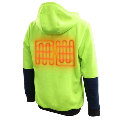 Tradie MJ4289SI HiVis Heated Hoodie