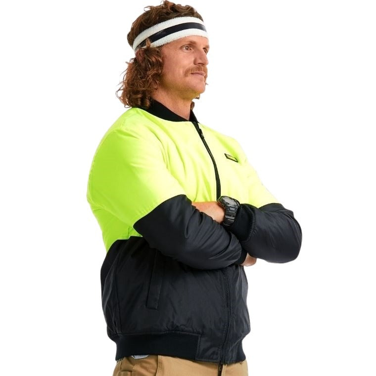Tradie MJ5533SI Hi Vis Bomber Jacket