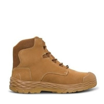 Honey Brown Coloured heat resistant Mack MK00FORCE Force Lace-Up Safety Boots