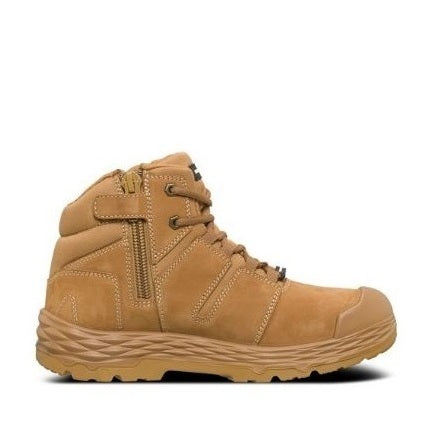 Wheat hiker style Mack MK0SHIFTZ Shift Zip-Up Safety Work Boots