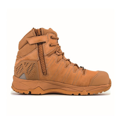 MACK Work Safety Boots Honey Zip Sided