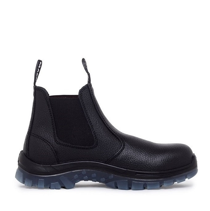 Mack MK0TRADIE Elastic Sided Safety Boots - Black - Side View