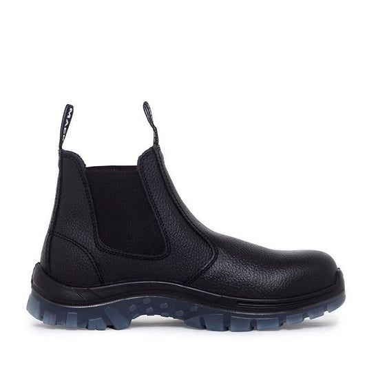 Black Mack MK0TRADIE Elastic Sided Safety Work Boots Slip On