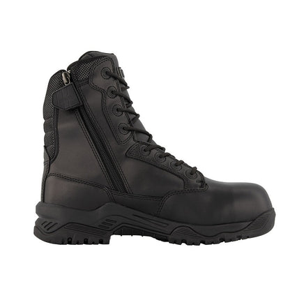 Magnum MSF840 Strike Force 8.0 Leather Zip Side Composite Safety Boot