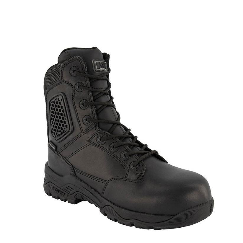 Black Magnum MSF880 Strike Force 8.0 Leather SZ WP Non Safety Boot