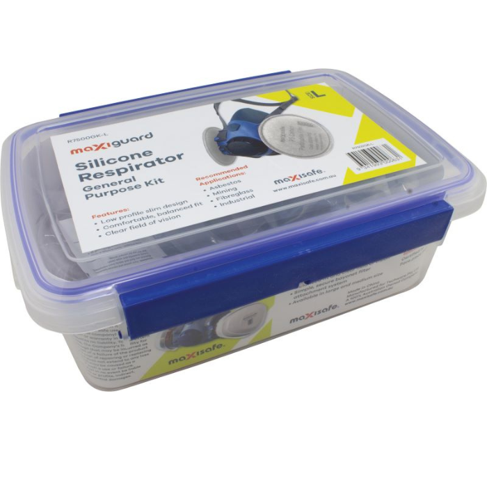 Maxisafe R7500GK Half Mask Respirator General Purpose Kit