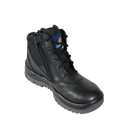Mongrel 261020 Black ZipSider Safety Boot