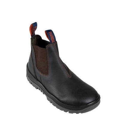 Mongrel 916030 Claret Oil Kip Non Safety V-Cut Elastic Sided Boot
