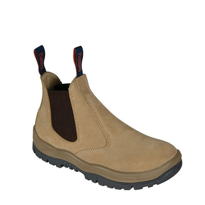 Mongrel 916040 Wheat Suede Non-Safety Elastic Sided Boot