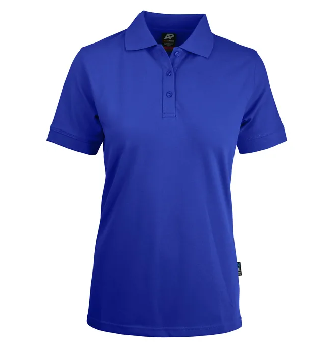 Aussie Pacific N2315 Ladies Claremont Polo - Royal Blue - Front View