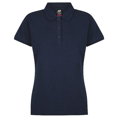 Aussie Pacific N2315 Claremont Ladies Work Polo Navy - Front view