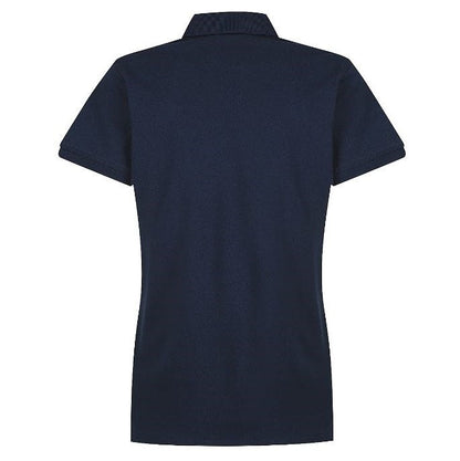 Aussie Pacific N2315 Claremont Ladies Work Polo colour Navy -Back view