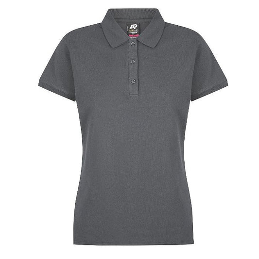 Aussie Pacific N2315 Claremont Ladies Polo Slate