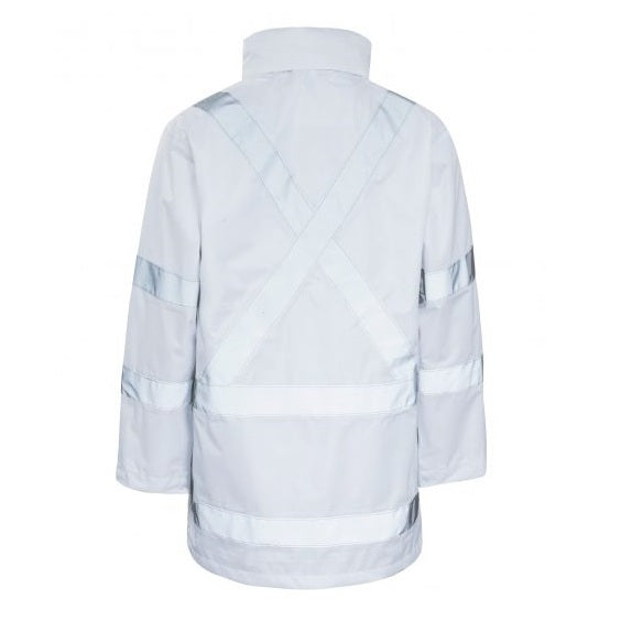 Rainbird 8622 White Night Vis Jacket
