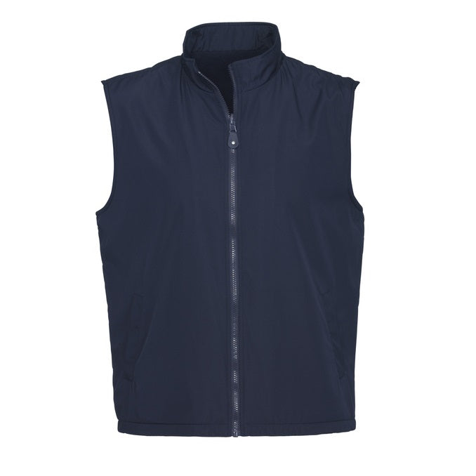 Biz Collection NV5300 Unisex Reversible Fleece Vest - Navy - Alternative Front View