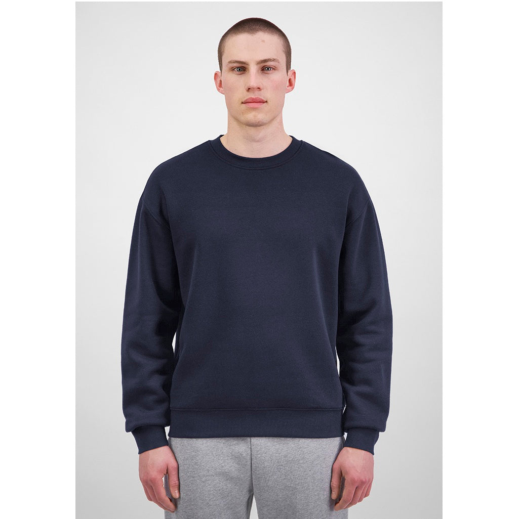 GOODMATES X2007M Mens Everyday Crew Sweatshirt - Navy - Alternative Front View