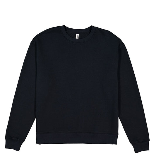 Black sweatshirt on a white background