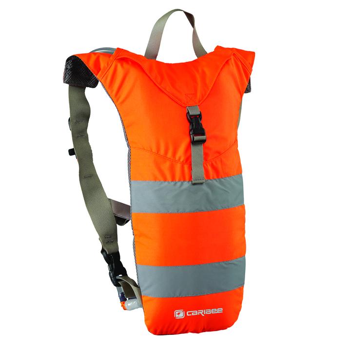 Caribee 6324 Nuke 3L Hi Vis Hydration Backpack Orange