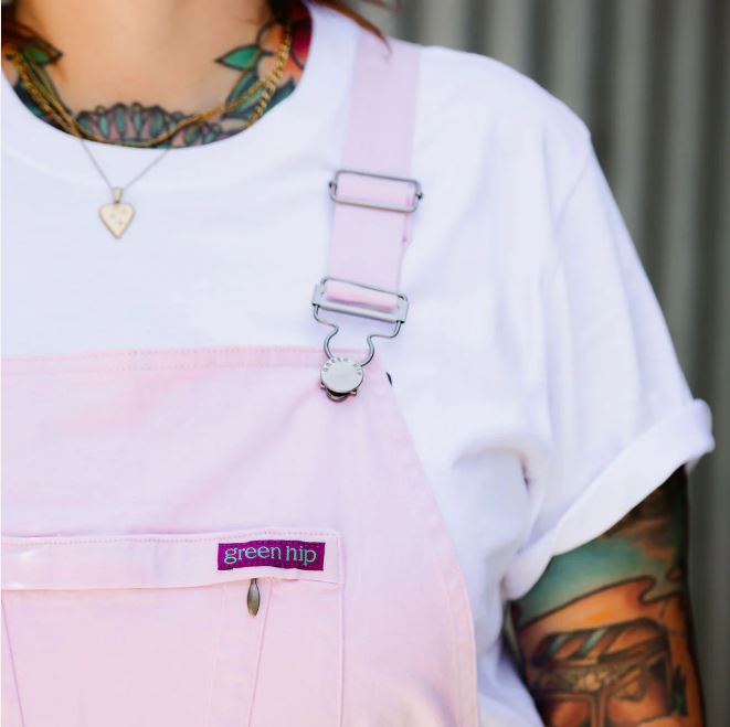 Green Hip O-ALLW Womens Overalls