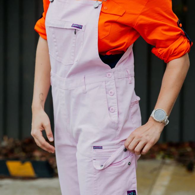 Green Hip O-ALLW Womens Overalls