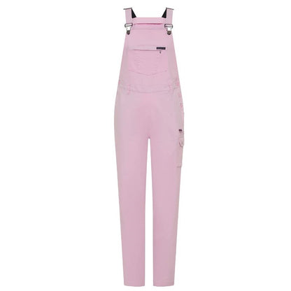 Pink bib Green Hip O-ALLW Womens Overalls