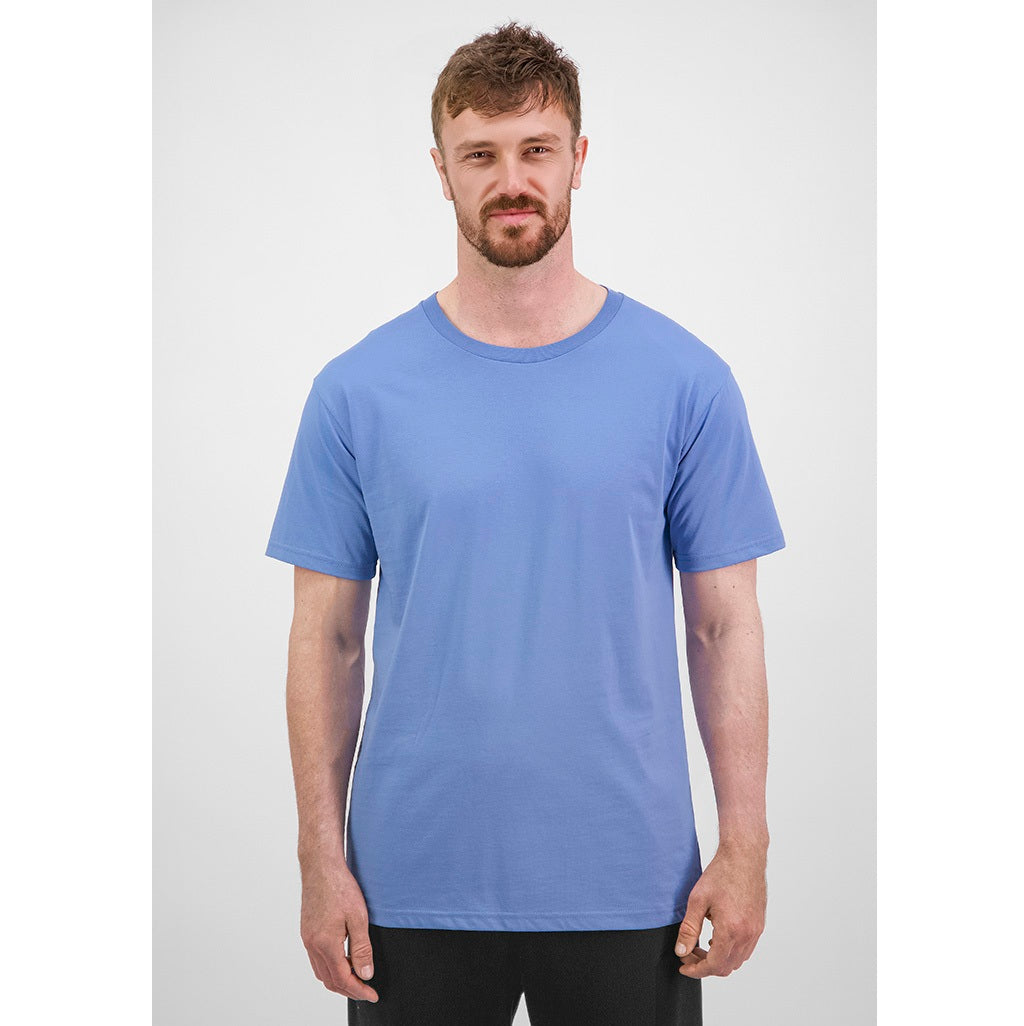 GOODMATES X1001M Mens Basis Short Sleeve Tee - Ocean - Alternative Front View