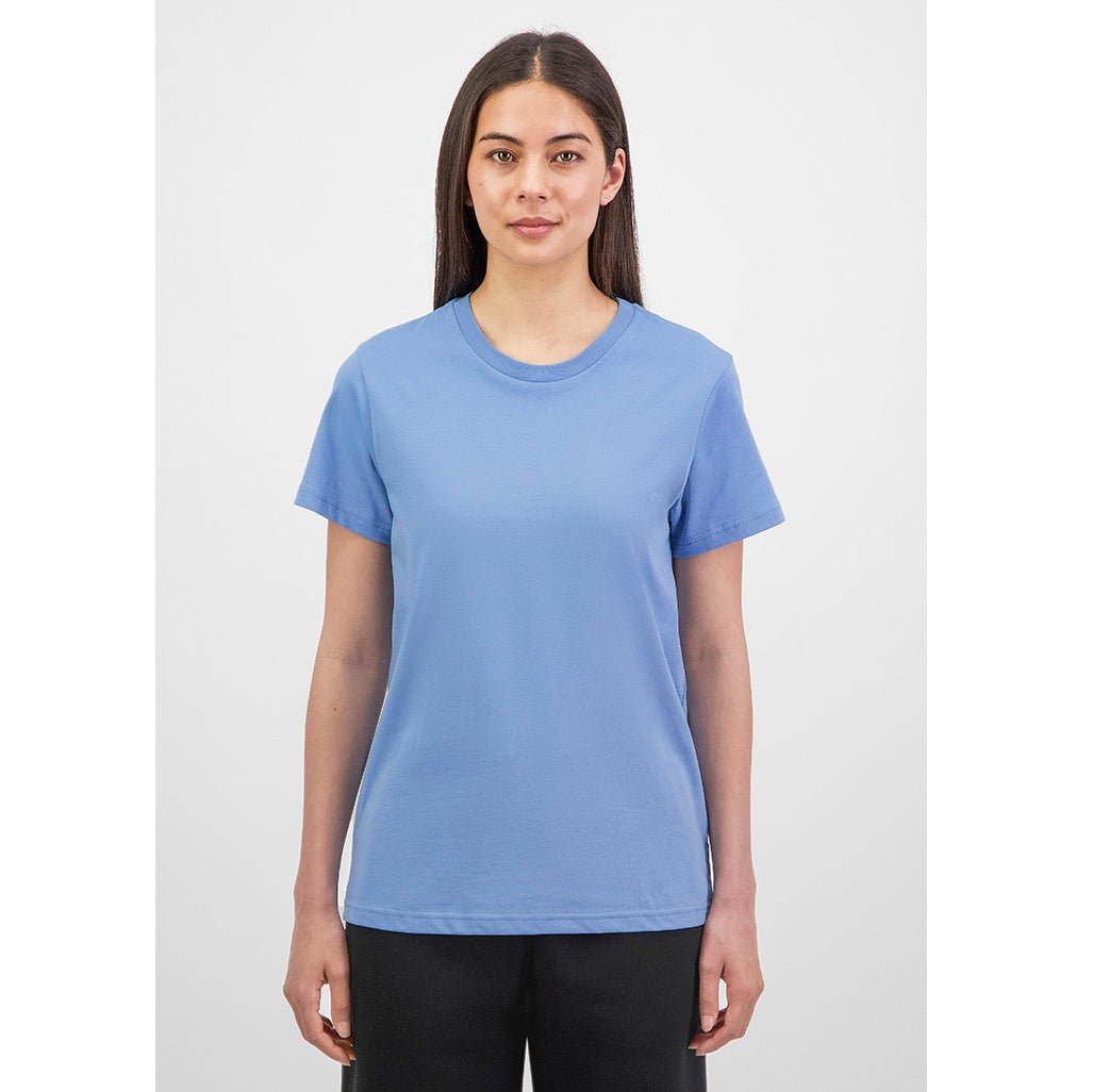 GOODMATES X1001W Womens Basis Short Sleeve Tee - Ocean - Alternative Front View