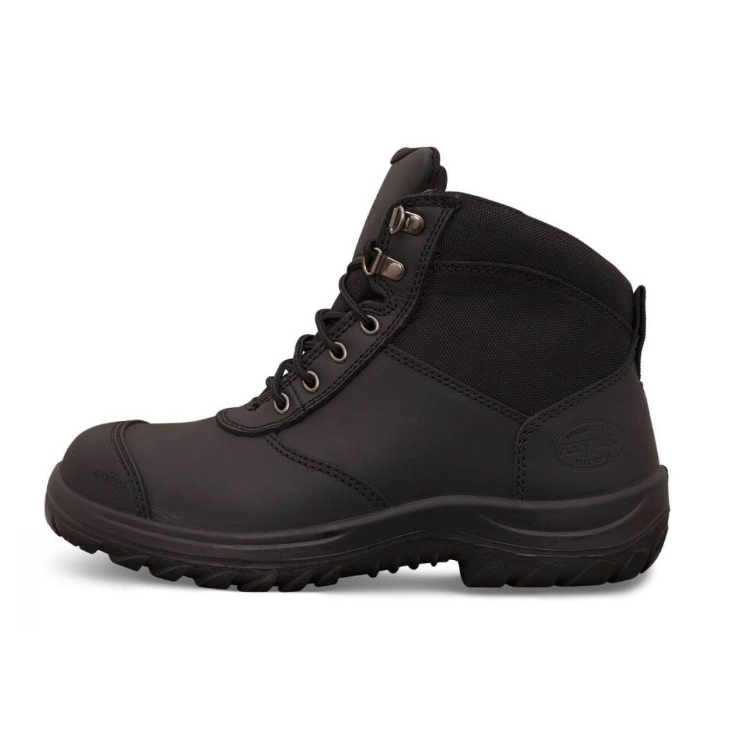 Oliver 34-660 Black Steel Safety Boots Zip 